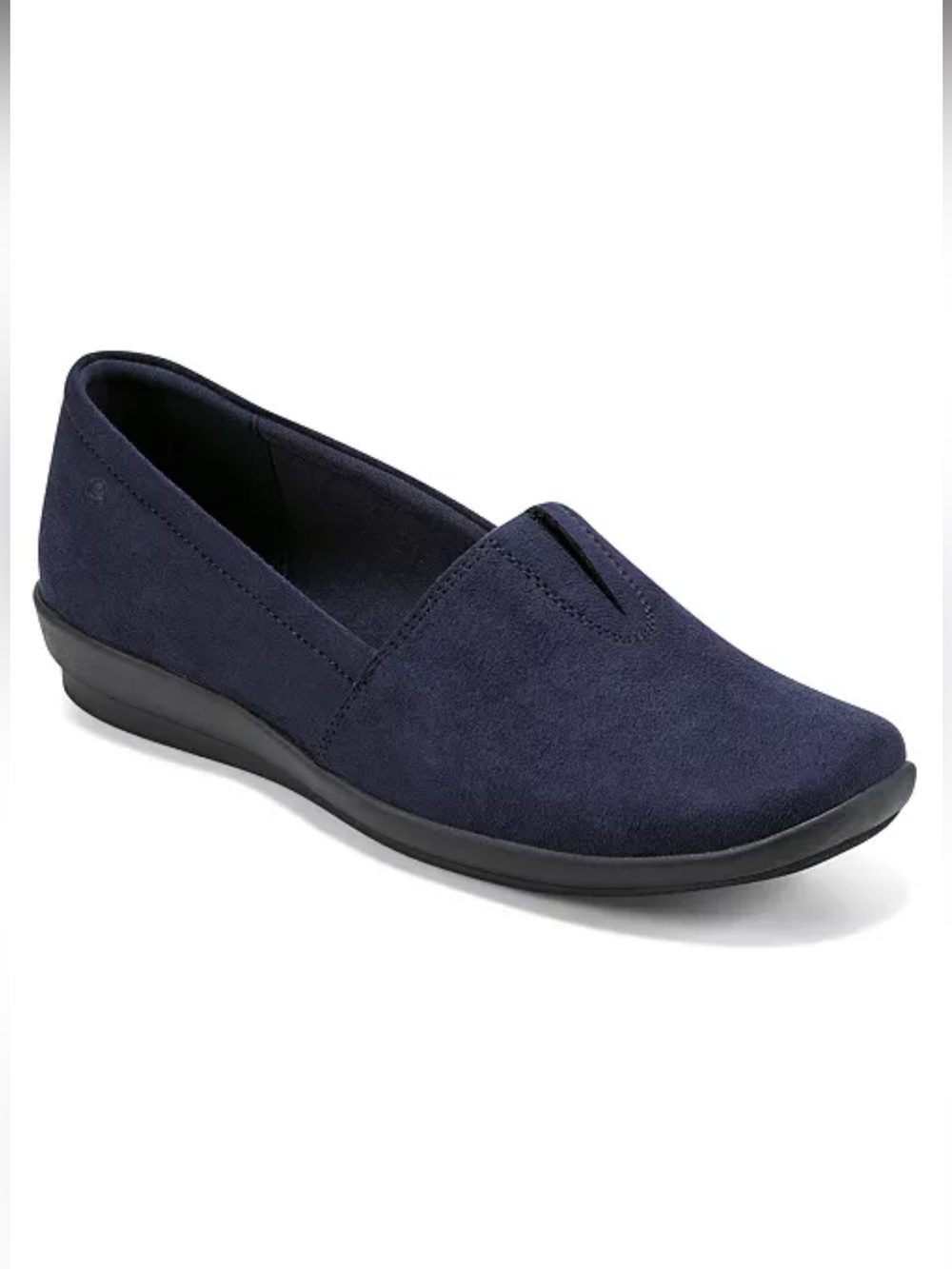 Easy Spirit Women's Arlie2 Lightweight Slip-On Flats in Dark Blue